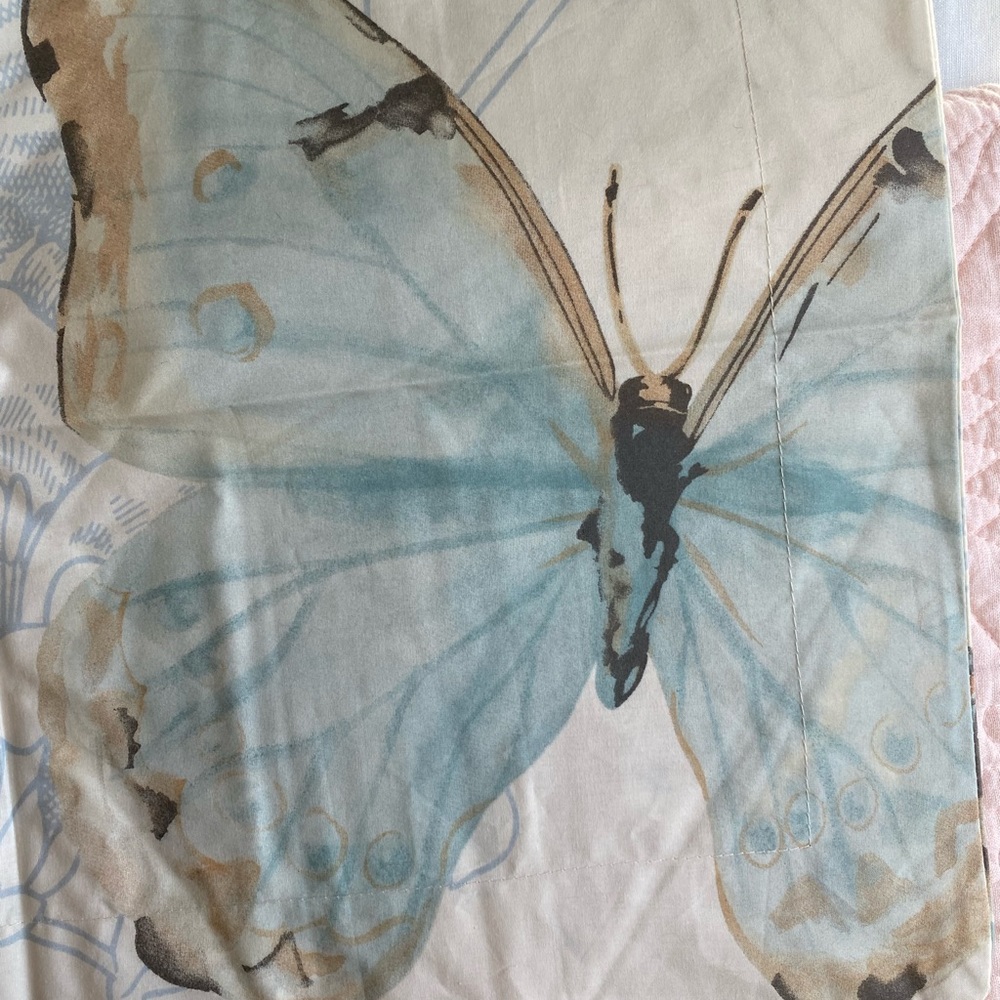 Pottery Barn Butterfly Sham